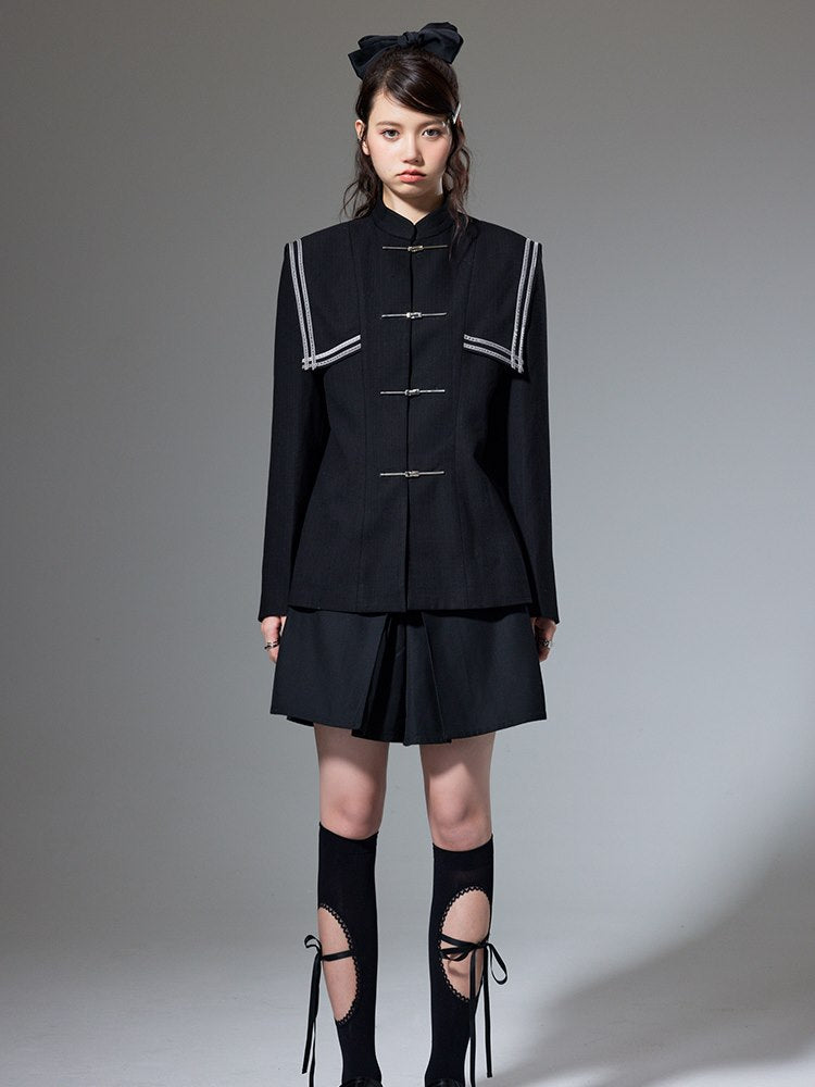 Sailor-collar Nichi Chinese Jacket