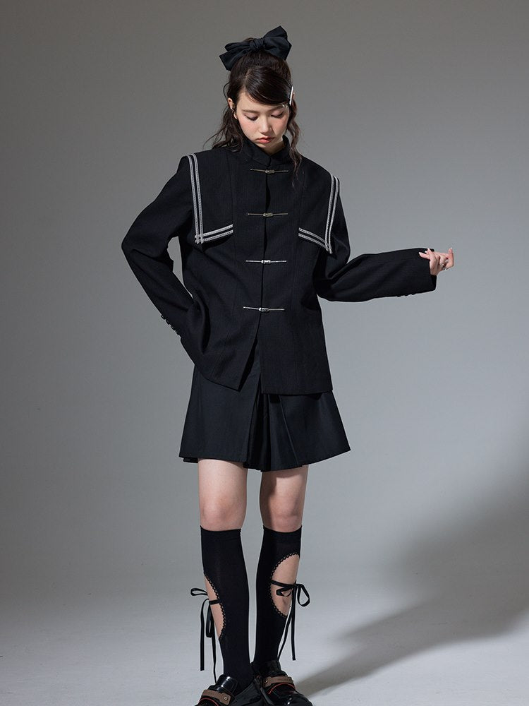 Sailor-collar Nichi Chinese Jacket