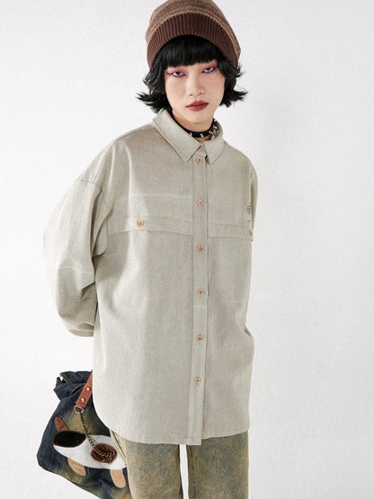 Denim Retro nichi Embroider Jacket