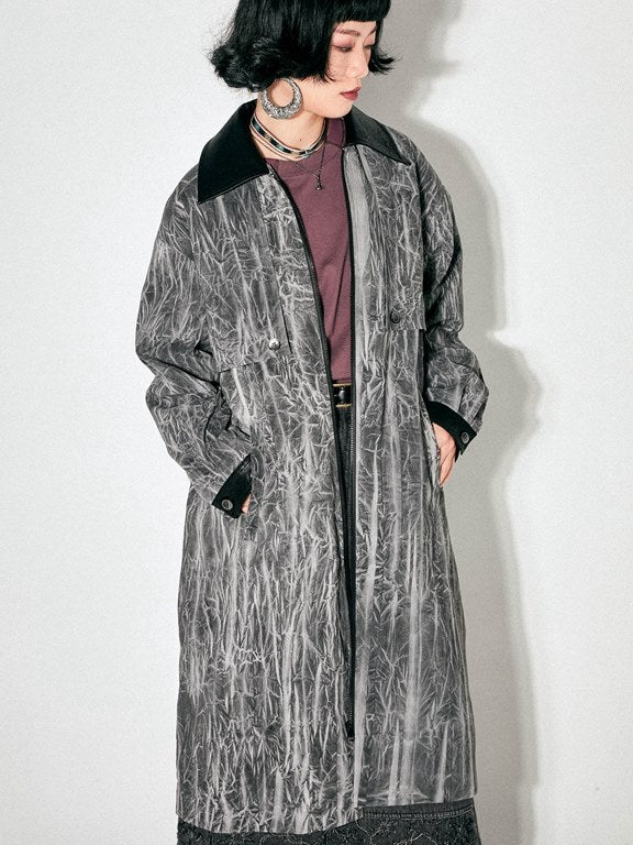 Befestigungselemester Retro Nische Long Coat