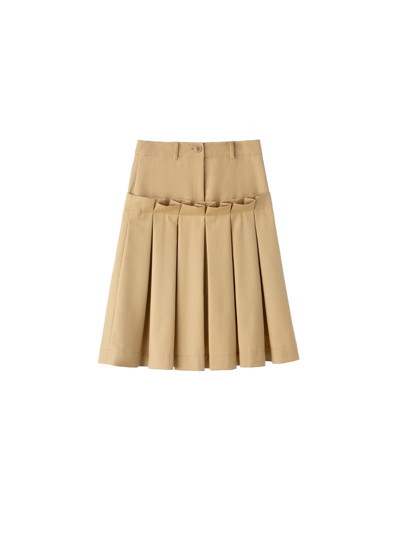 CASUAL GIRLY PLEATED SKIRT