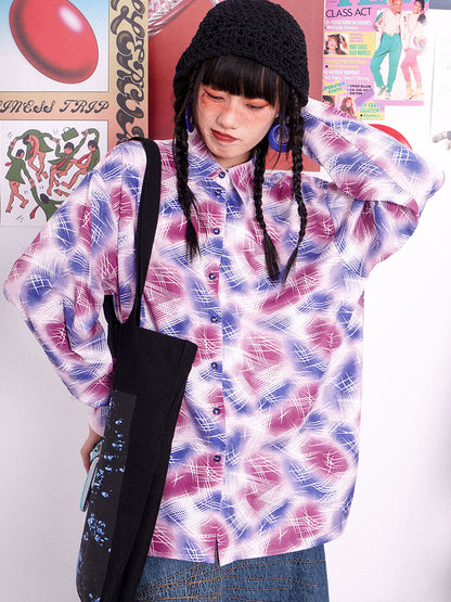 Watercolor Loose Casual Nichi Shirt