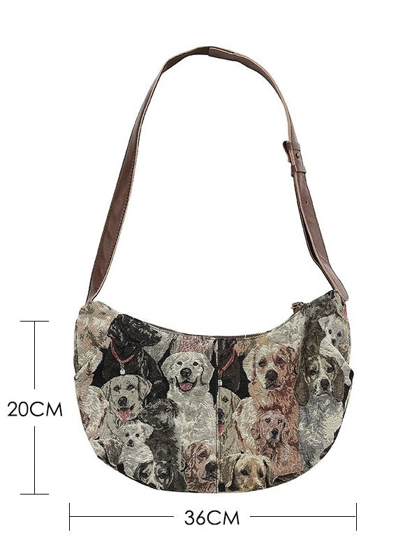 Dog Animal Nichi Shoulder-bag