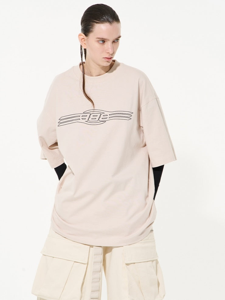 UNISEX OVERSIZE CASUAL LOOSE PRINT-T-Shirt