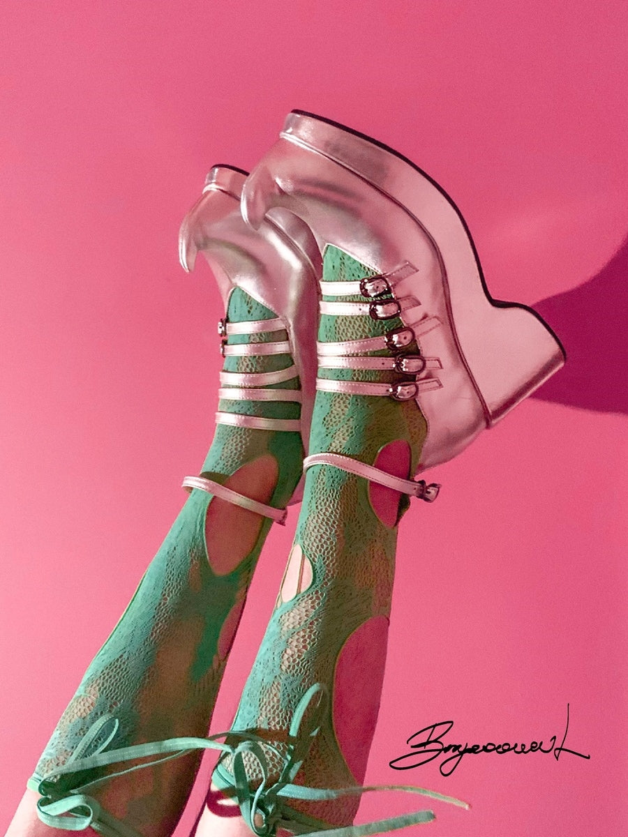 Kiki Jeweled Feather Platform Heels (Pink)- FINALSALE | Pink heels, Platform  heels, Glamourous heels