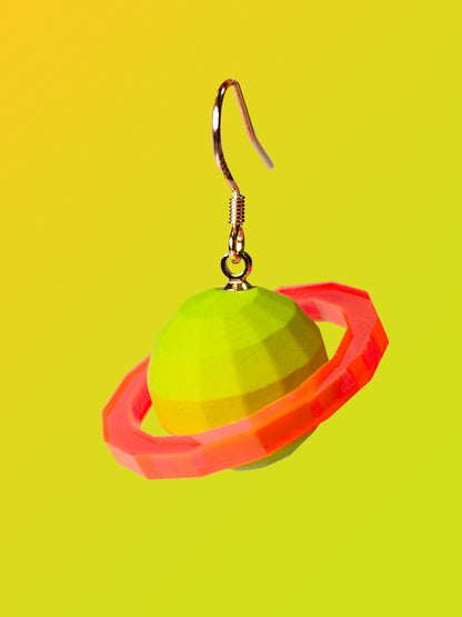 Candy Color Planet Earrings