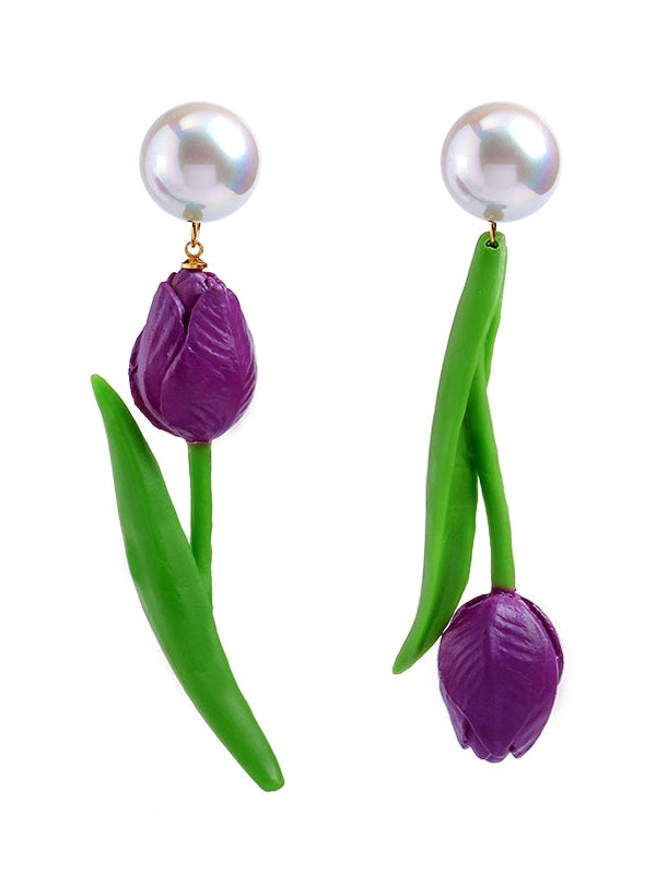 Tulip Earlings