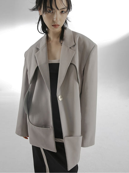 Back-open Loose Nichi Jacket