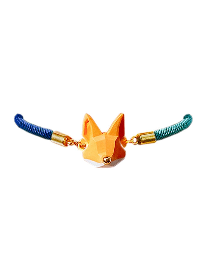 Fuchs Choker geflochtenes Seil