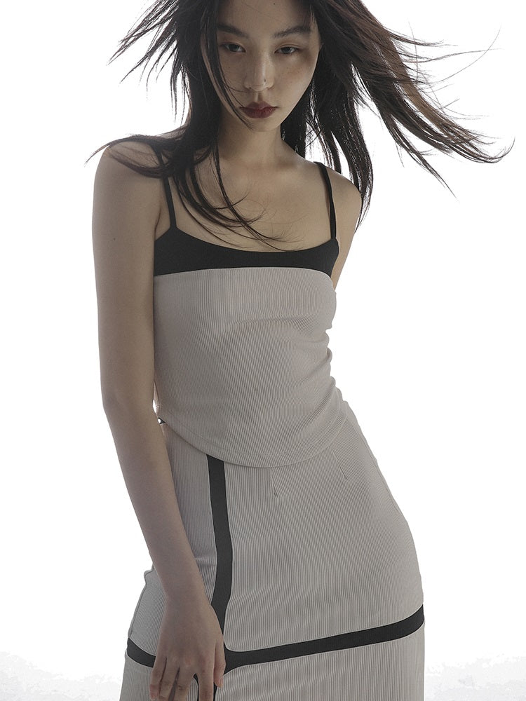 Skirt Camisole Modern Set-up