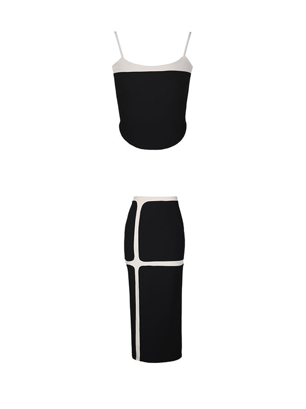 Skirt Camisole Modern Set-up