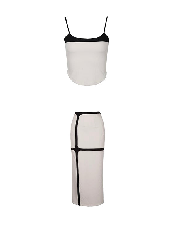 Skirt Camisole Modern Set-up