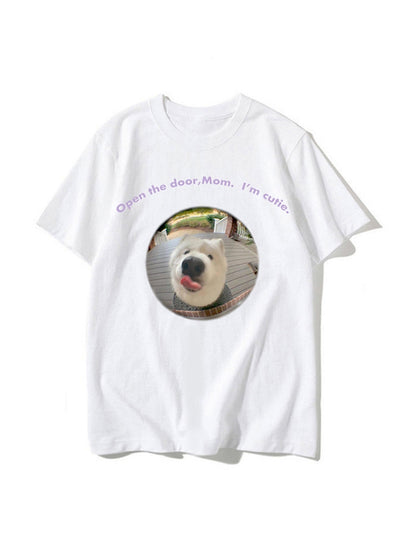 Hund Lose Tier lässig T-Shirt