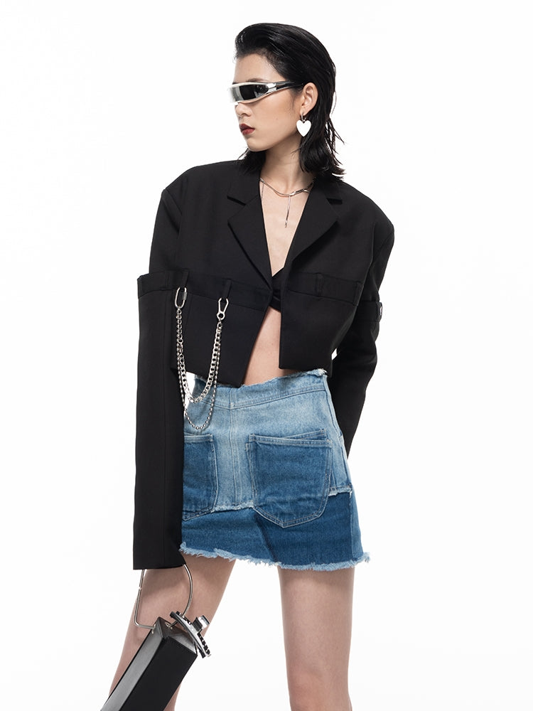 Kette 2way Short Blazer Nichi Jacke