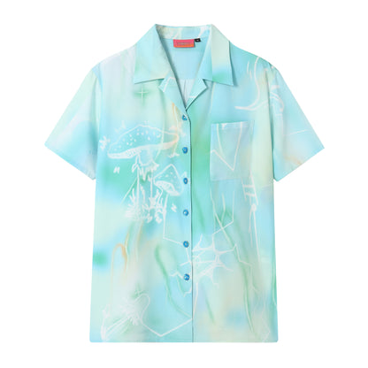 Paint Casual Oversize VIVID MUSHROOM SHIRT