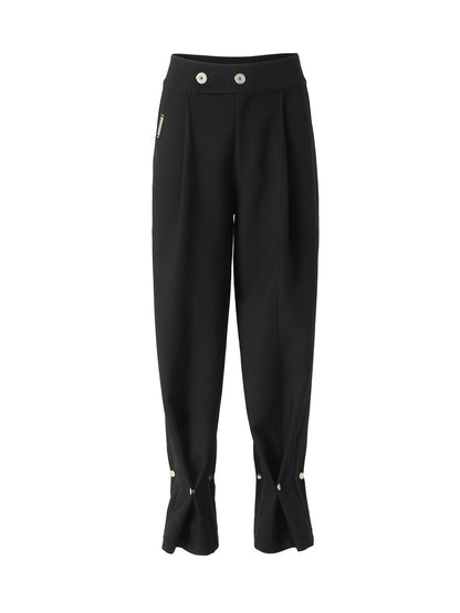 Nichi Wide-Leg Botton Pants