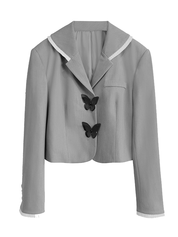 College-style Sailor Butterfly Jacket