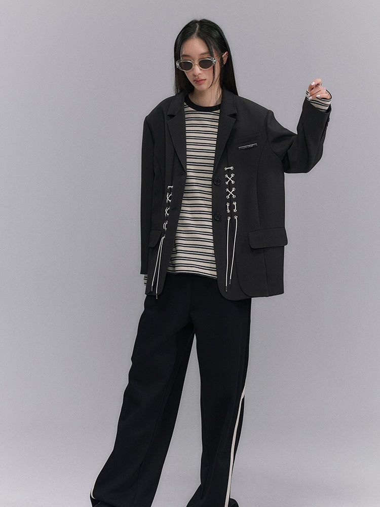 Lace-up Nichi Oversize Jacket