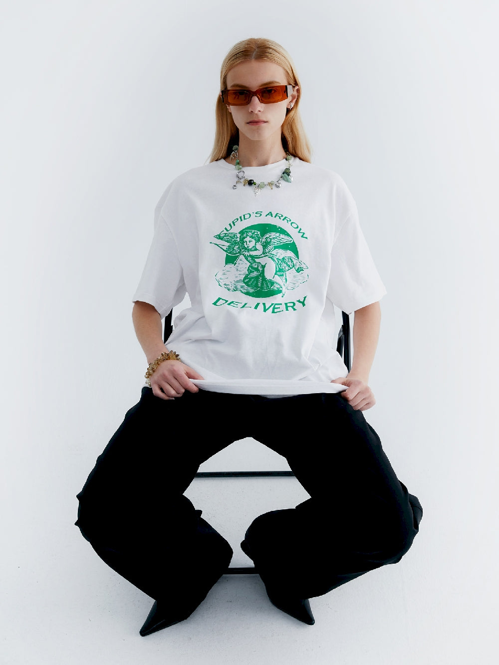 UNISEX ANGEL OVERSIZE CASUAL T-SHIR