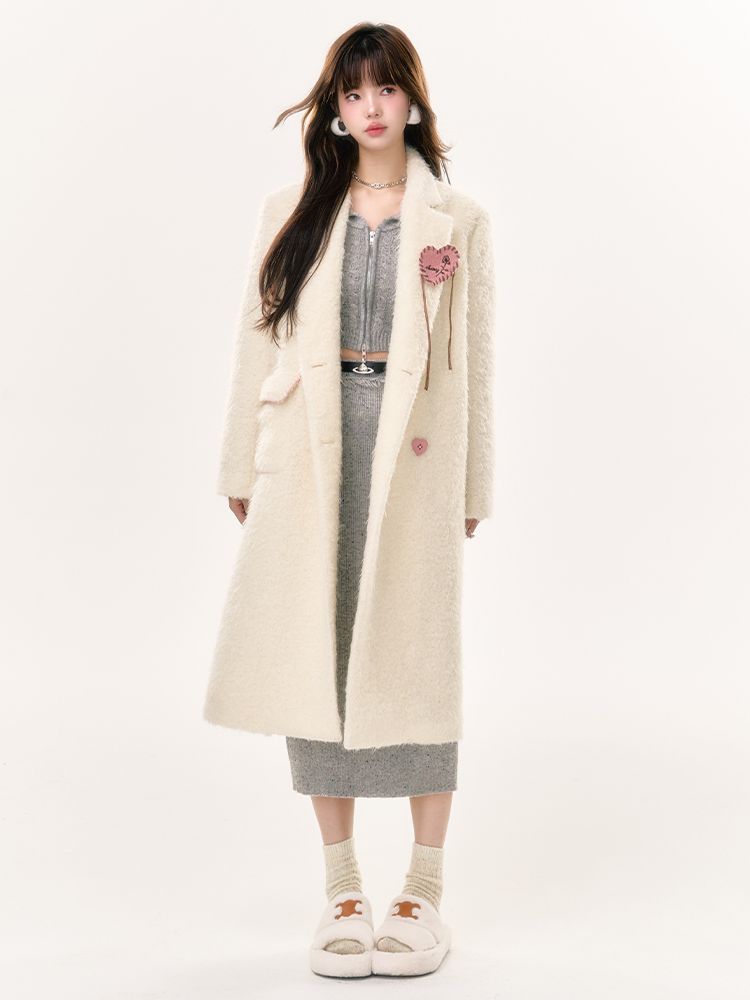 Boa Puffy Thick Warm Long-Coat