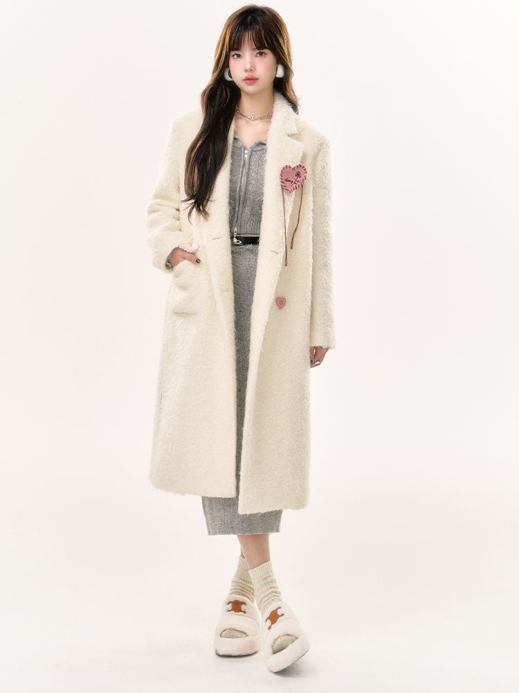 Boa Puffy Thick Warm Long-Coat