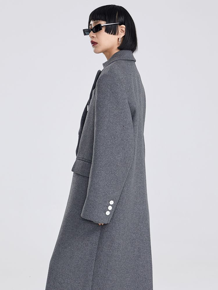 Handsome Wool Cool Long-Coat