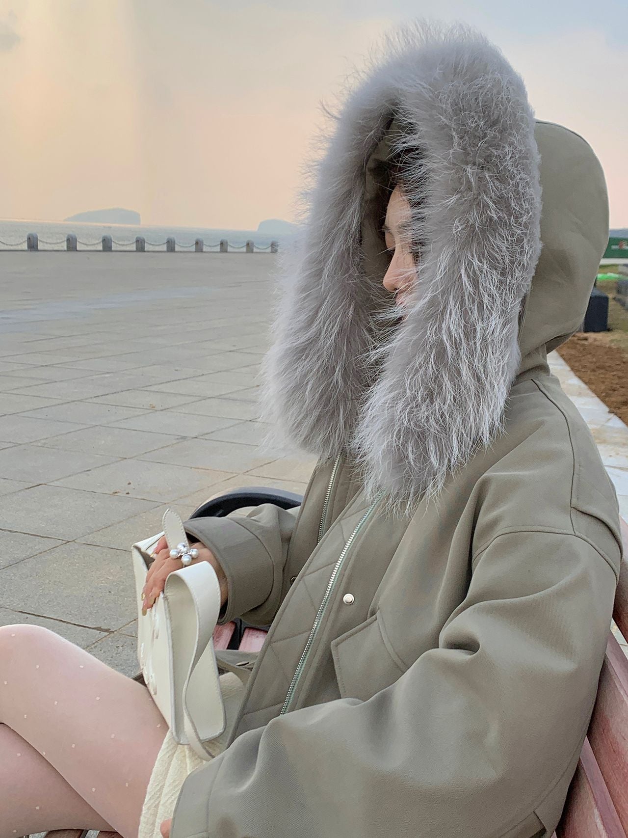 Fur Foodie Casaual Mod Coat