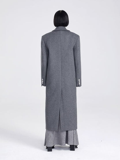 Handsome Wool Cool Long-Coat