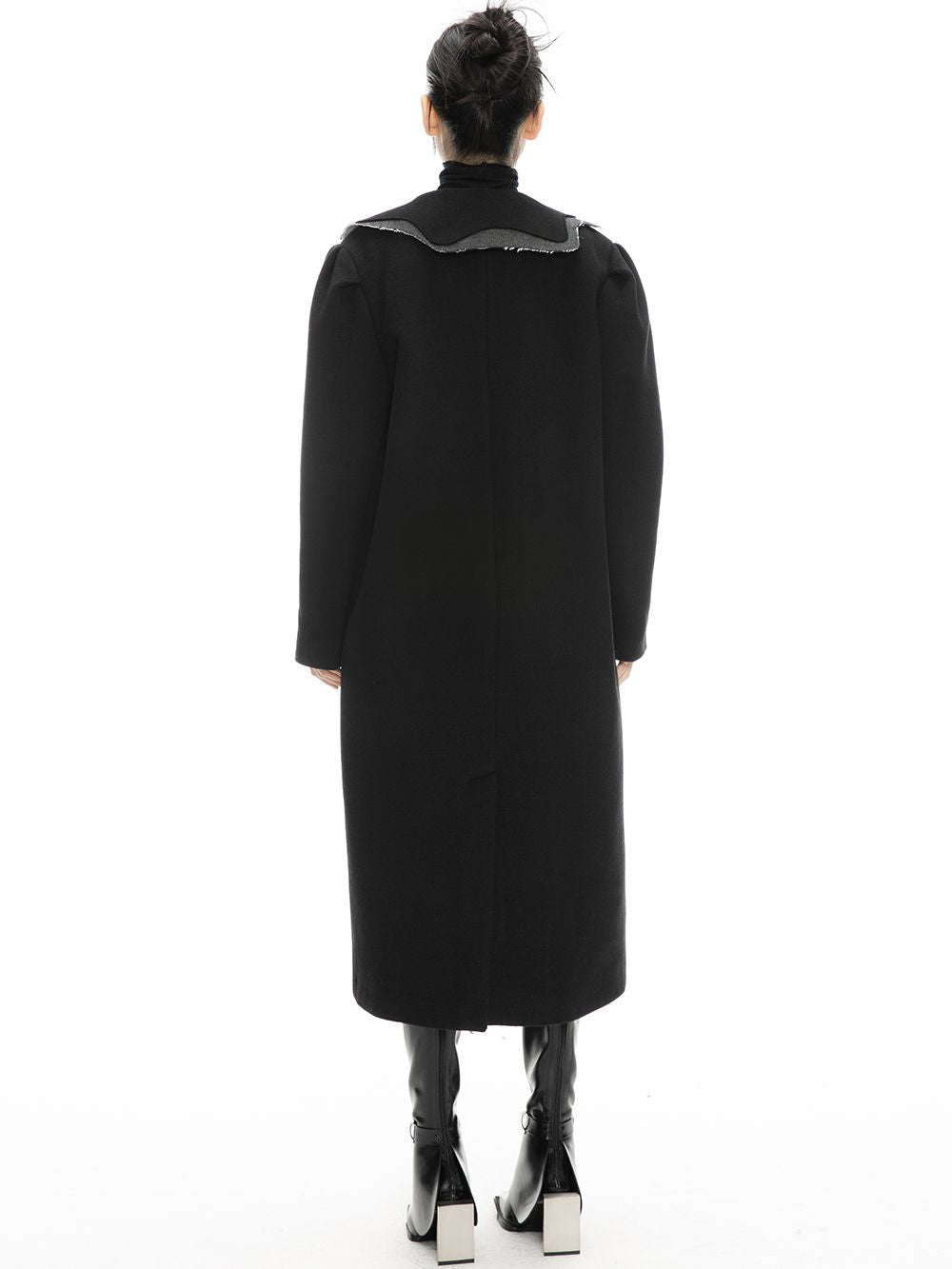 LONG NICHI WOOL RETRO COAT