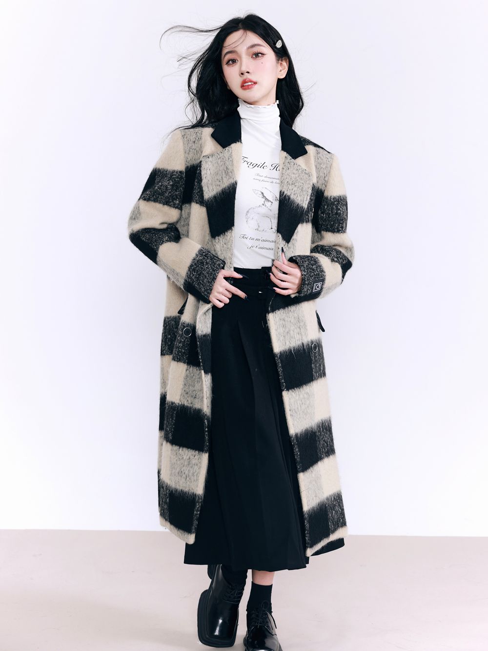 Grenze Casual Nichi Long-Coat