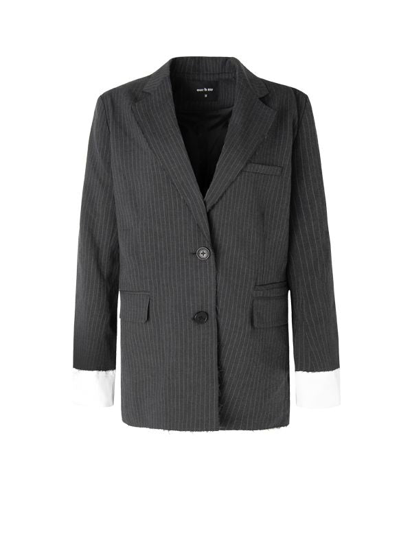 Suit Handsome Stripe Jacket&amp;Vest