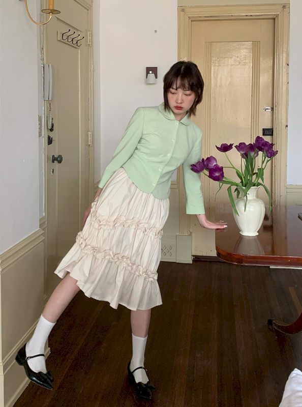 RRR tokyo 2way tiered dress skirt - スカート