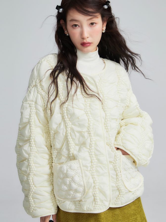 Puffy QUILTING CUTE CHIC NICHI DOWN  JACKET  UARE – ARCANA ARCHIVE