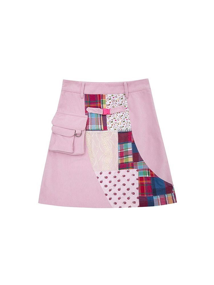 Patchwork Nichi Colorfer Jupe mignonne