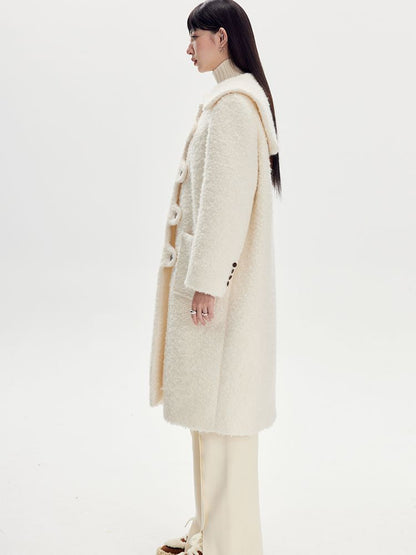 Sailor-Collar Wool Wave Wave Nichi COAT