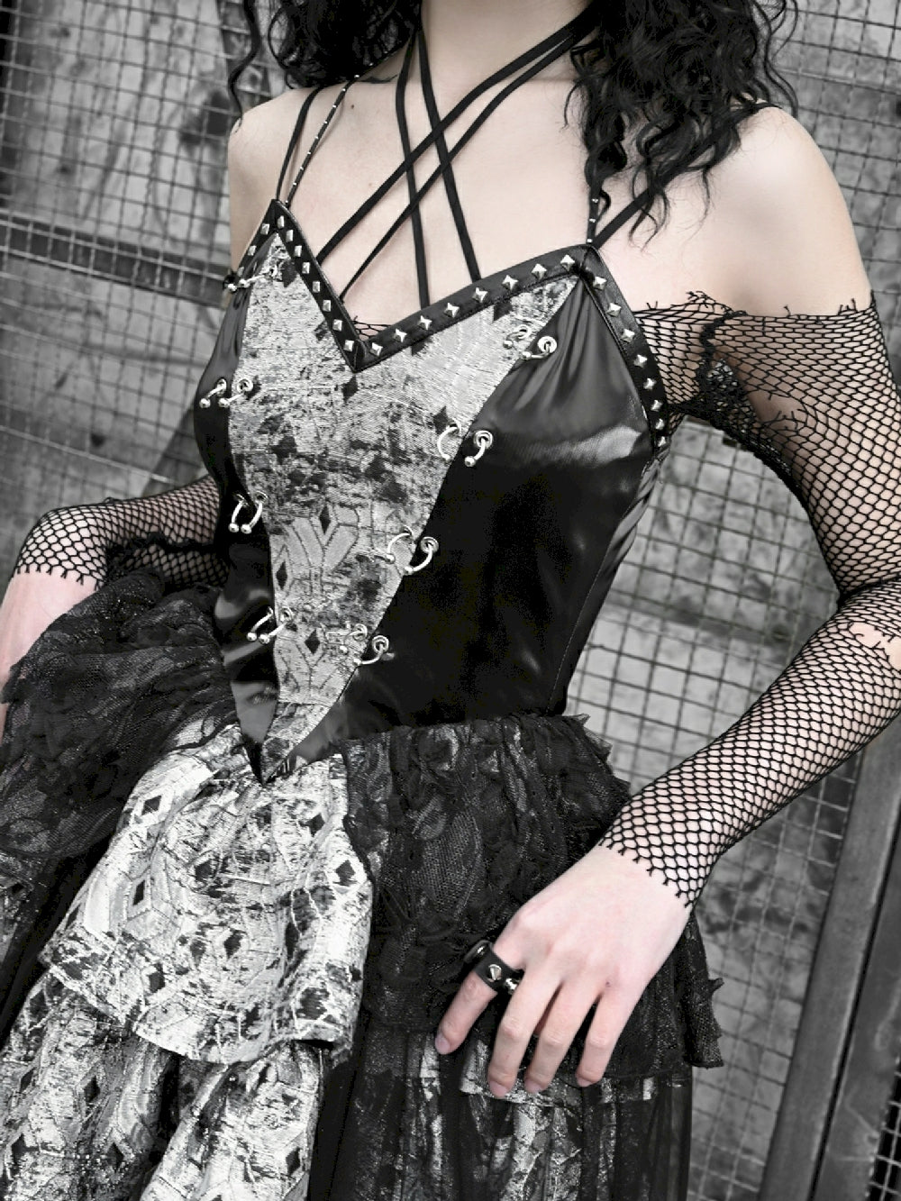 Gothic Princess Dress CIFFON Fluffy Cosplay ONE-PIECE