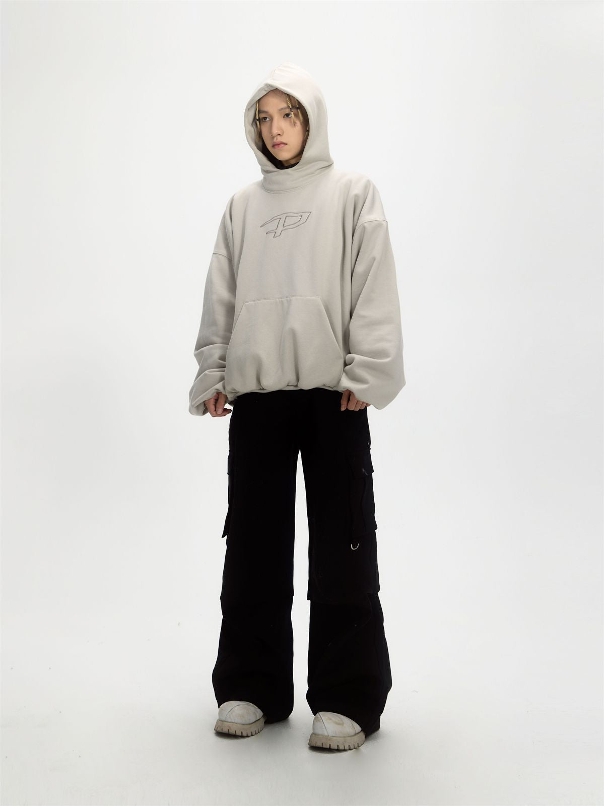 Unisex Casual Wide Flare Cargo-Pants