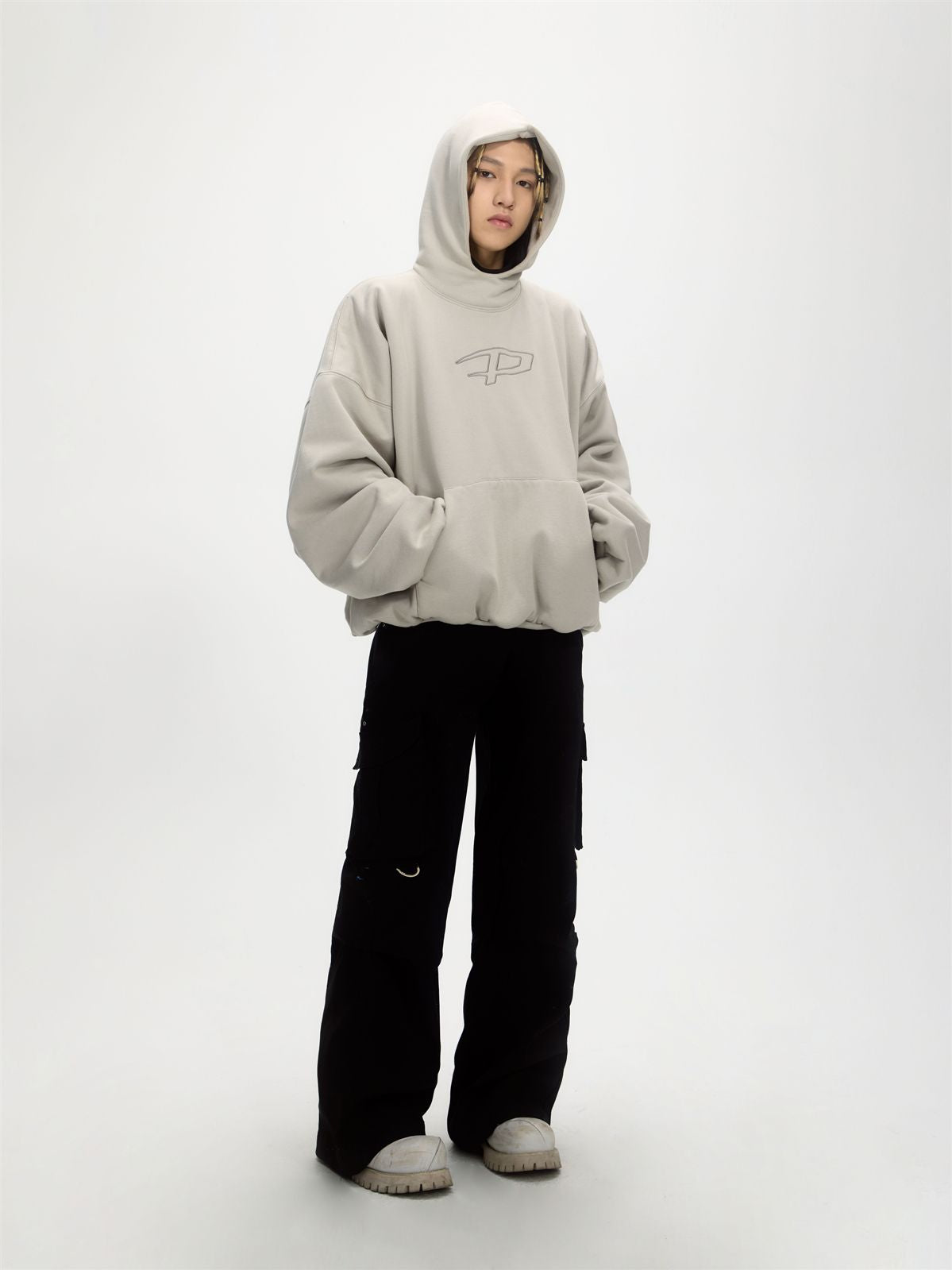 Unisex Casual Wide Flare Cargo-Pants