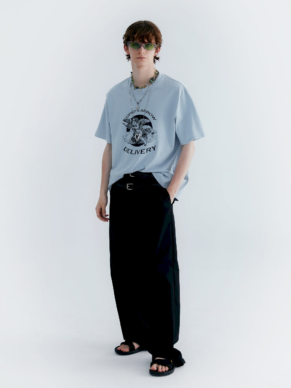 Unisex Angel Oversize Oversize Casual T-Shir