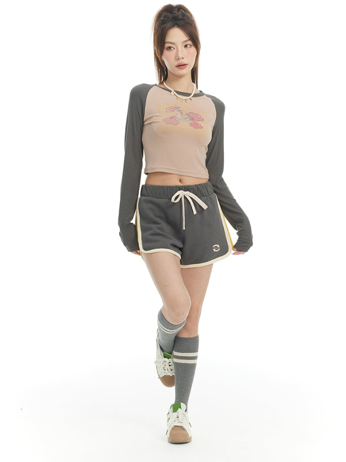 Sporty Jogging Casual Short-Pants