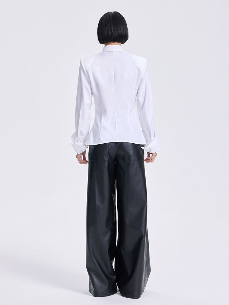 Asymmetry Nichi Slit Shirt