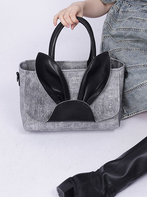 Rabbit Square Compact Hand-Bag