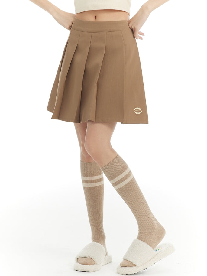 PLEARTS FLARE SHORT CASUAL SKIRT