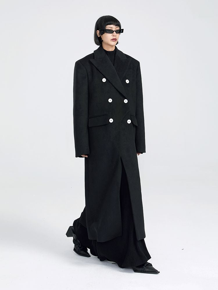 Handsome Wool Cool Long-Coat