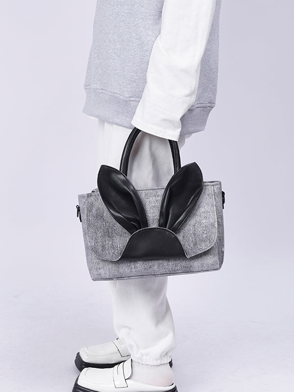 Rabbit Square Compact Hand-Bag