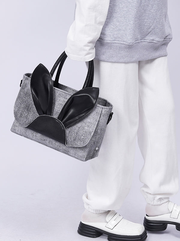 Rabbit Square Compact Hand-Bag