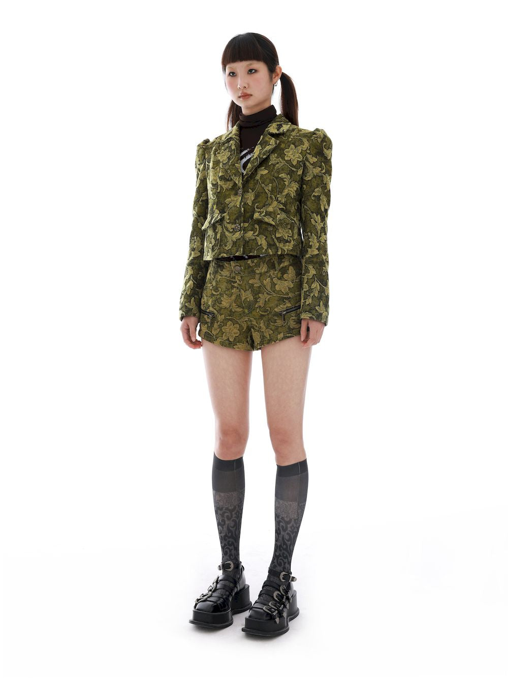 Camouflage Gaudy Retro Short-Pants