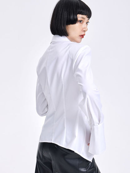 Asymmetry Nichi Slit Shirt