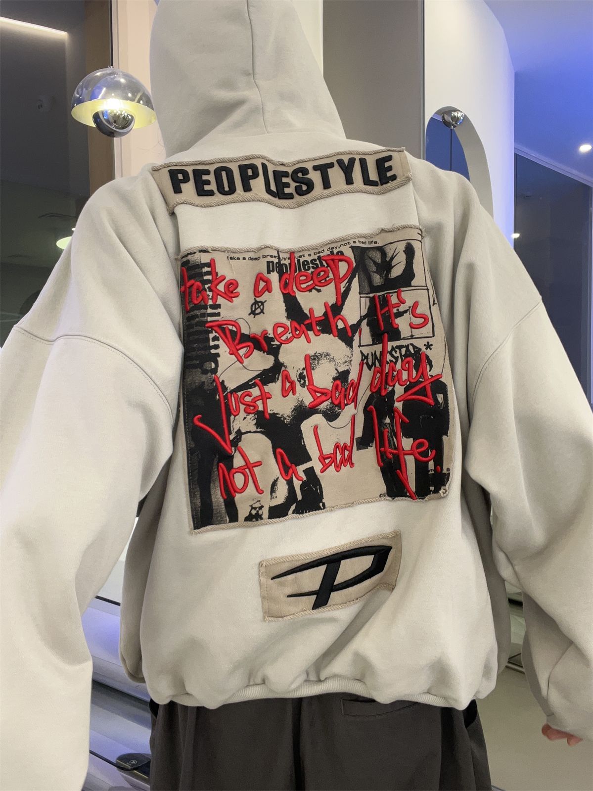 Unisex Hoodie Back-print Sweat Parka - PeopleStyle – ARCANA ARCHIVE