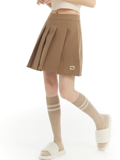 PLEARTS FLARE SHORT CASUAL SKIRT